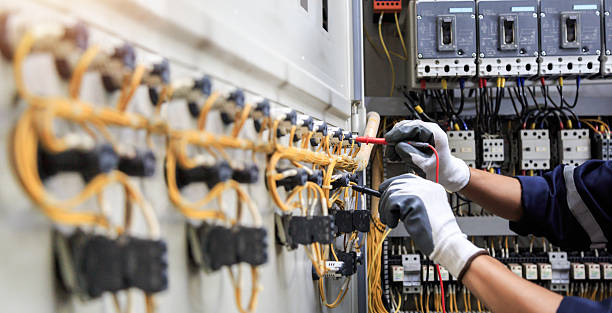 Professional Electrician technician working in Sandy, UT